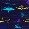 Simply Genius Pattern Duct Tape Heavy Duty, Colored Duct Tape, Single Roll 1.8 in x 10 yards, Colorful Tape for DIY (Neon Shark) - image 4 of 4