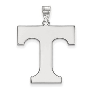 Black Bow Jewelry Sterling Silver Tennessee Volunteers NCAA Extra Large Pendant - 1 of 3