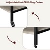 Whizmax Large Printer Stand with Power Outlets & USB Ports, 4-Tier Rolling Cart with Wheels for Desktop CPU, Home Office/Living Room - 4 of 4