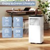 Tangkula 8000 BTU Portable Air Conditioner w/ Control Panel & Remote Control - 2 of 4