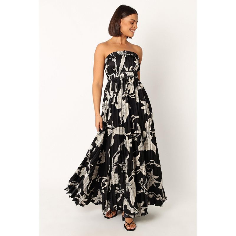 Petal and Pup Womens Angelique Strapless Maxi Dress, 1 of 4