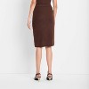 Women's Textured Midi Sweater Skirt - Future Collective - 2 of 3
