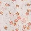 white with pink flowers