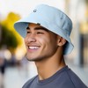 Dalix Lil Alien Embroidered Cotton Bucket Hat Cap Outdoor Space Summer Mens - 4 of 4