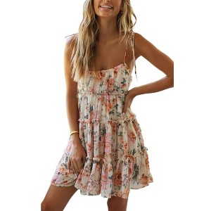 flowy skater dress HATCH Collection The Maisie Dress in Lemon Drop main image 1