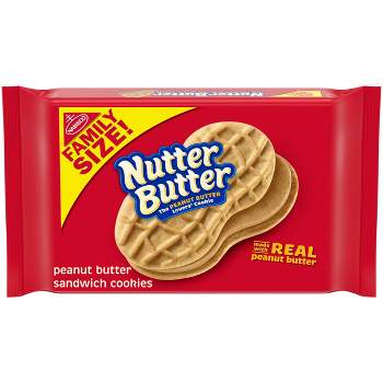 Nutter Butter Peanut Butter Sandwich Cookies - Family Size - 16oz