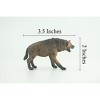 Hyena, Spotted, Hyaena, Museum Quality, Rubber Animal, Hand Painted, Realistic Toy Figure, Model, Kids, Gift,  3 1/2 Inches. CH1037 BB221 - 2 of 4