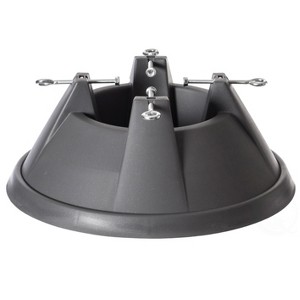 Gardenised Plastic Christmas Tree Stand With Screw Fastener - 1 of 4