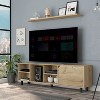 NicBex TV Stands for 70 inch TV,Modern Entertainment Center with 4 Open Shelves,TV Console for Living Room, Bedroom, Home - 2 of 4