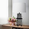 Stockholm Table Lamp Oil Rubbed Bronze - Lalia Home: ETL Listed, Cotton Shade, Metal Body, 1-Way Switch - 3 of 4