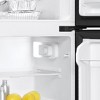 Impecca 3.1 Cu. Ft. Double-Door Refrigerators, Black - 3 of 4