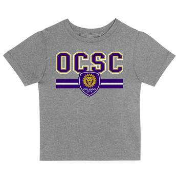 MLS Orlando City SC Boys' Gray Poly T-Shirt