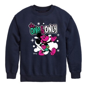 Boys' - Disney - The One And Only Graphic Long Sleeve Fleece Sweatshirt - 1 of 4