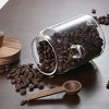 Racxily 3-Pack Glass Storage Jars with Lids & Spoons - Airtight Food Containers for Coffee, Tea, Candy, Cookies, Snacks, Spices (Salt, Pepper) - 4 of 4