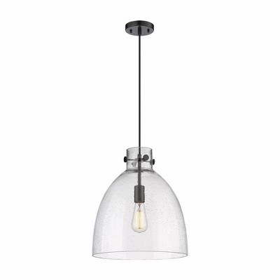 Newton Bell - 1 Light Pendant In Industrial Style-16 Inches Tall and 14 Inches Wide