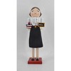 TX USA Corporation 14" Holiday Mantel Display Teacher Lady Theme Christmas Nutcracker Figurine - 2 of 2