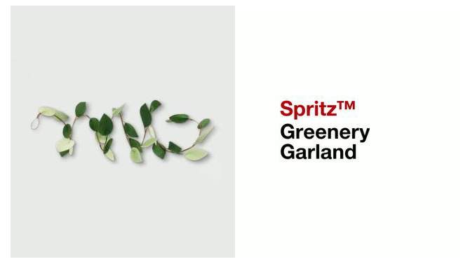 Greenery Garland - Spritz&#8482;, 2 of 5, play video