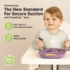 3-Pack Prep Suction Plates for Baby, 100% Silicone Toddler Plates, BPA-Free Divided Baby Plates with Suction - 2 of 4