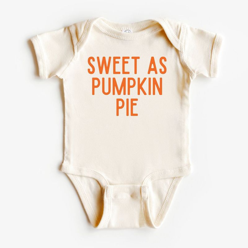 The Juniper Shop Sweet As Pumpkin Pie Baby Bodysuit, 1 of 3