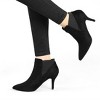 Allegra K Women's Stiletto Heel Ankle Booties - 2 of 4