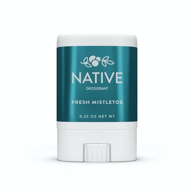 Native Limited Edition Fresh Mistletoe Deodorant Mini - 0.35oz