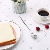 Unique Bargains Stainless Steel Long-Handle Ice Cream Scoop for Kitchen Silver Tone 8.1'' Length 6 Pcs - 3 of 4