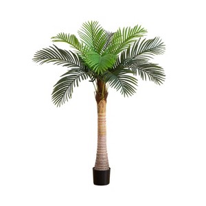 HomeStock  5 ft. Artificial Palm Tree in Pot for Indoor/Outdoor - 1 of 4