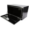 Truck Bed Toolbox Flatbox Waterproof Heavy Duty Aluminum Stripes Tread Pattern RV Storage Organizer Tool Box - 3 of 4