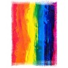 Adult Design By Humans Vertical Artistic Pride Flag By stevej Tank Top - 2 of 2