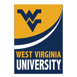 NCAA West Virginia University Garden Flag 12x18 Double Sided, Officially Licensed Sports Flags For Outside, Indoor and Outdoor Students & Alumni - 1 of 1