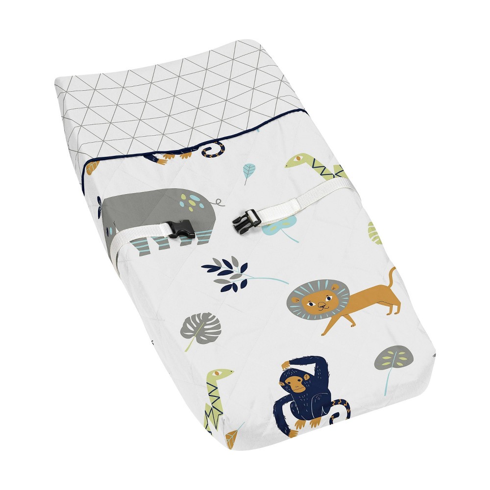 Photos - Changing Table Sweet Jojo Designs Changing Pad Cover - Mod Jungle