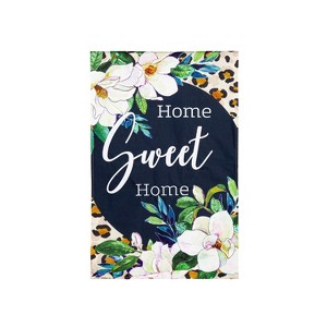 Evergreen Magnolia Bloom LInen House Flag 28 x 44 Inches Outdoor Decor for Homes and Gardens - 1 of 4