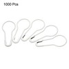 Unique Bargains Metal Blankets Crafts Brooch Making Home Sewing Safety Pins 1000 Pcs - 3 of 4