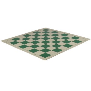 WorldWise Imports Chess Mat - 20" Vinyl Tournament Chess Mat - 1 of 2