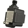 J. Hofert Co UL Adapter for LED Lighted Dripping Icicle Christmas Light Tube Decorations - 2 of 3