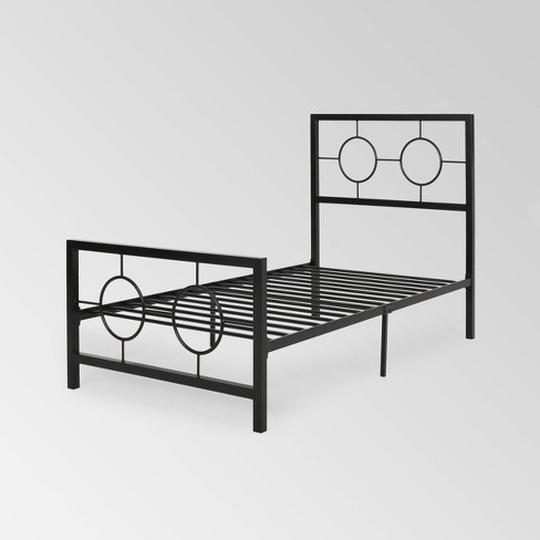 Target iron hot sale bed