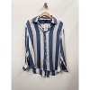 Women's Milo Stripe Long Sleeve Shirt - DELUC - 3 of 4