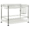 happimess Brooklyn 24" Adjustable Dish Rack, Chrome - image 3 of 4