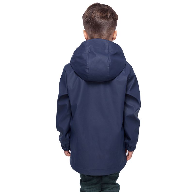 Rokka&Rolla Boys' and Toddlers' Waterproof Rain Coats Rubberized Jackets, 4 of 12