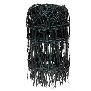 vidaXL Garden Border Fence Powder-coated Iron 32.8'x1.3' - 1 of 3