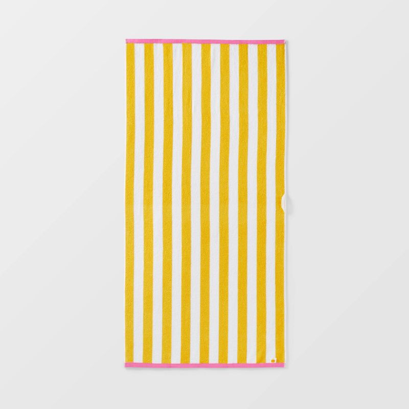XL Reversible Towel Pink/Yellow - Sun Squad&#8482;, 4 of 9