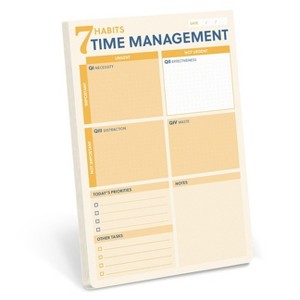 7 Habits Time Management Notepad - by  Union Square Gift (Hardcover) - 1 of 1