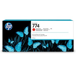 HP Inc. 774 775-ml Chromatic Red DesignJet Ink Cartridge, P2W02A - 1 of 4