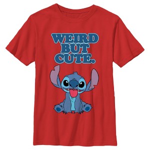 Boy's Lilo & Stitch Weird but Cute T-Shirt - 1 of 4