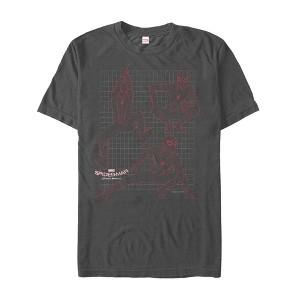 Men's Marvel Spider-Man: Homecoming Grid T-Shirt - 1 of 4