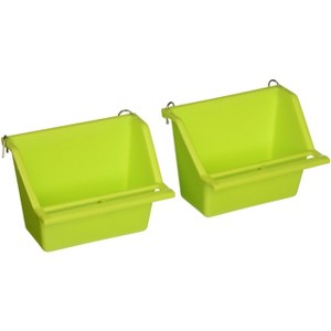Prevue Pet Products BPV1186 2-Pack High Back Universal Hanging Cups for Birds, 6-Ounce - 1 of 2