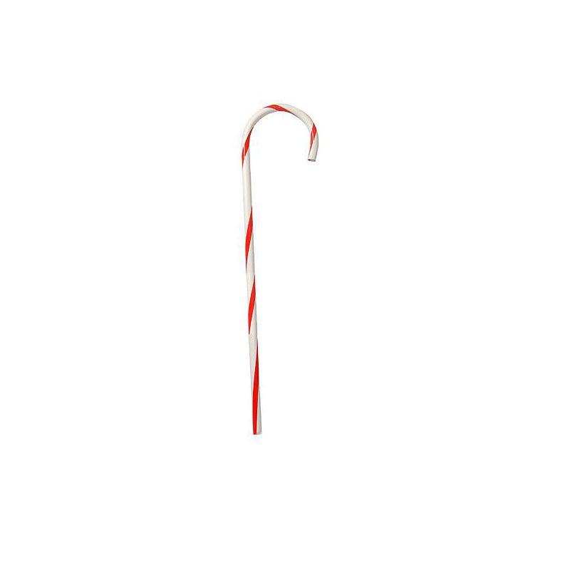 Northlight Pack of 24 Red and White Striped Candy Cane Outdoor Christmas Decorations 32", 2 of 4