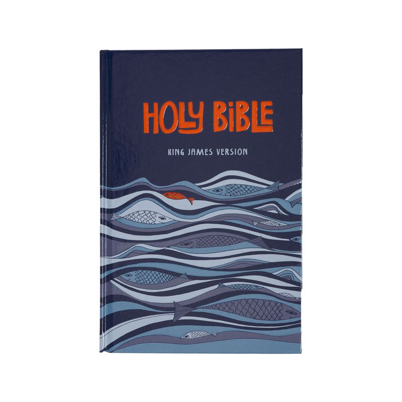 KJV Kids Bible, 40 Pages Full Color Study Helps, Presentation Page, Ribbon Marker, Holy Bible for Children Ages 8-12, Blue Hardcover, 1 of 2