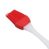 Unique Bargains Basting Brush 15g Small Handle Brush Color Block Dishwasher Safe Silicone PP 6.69"x1.18" 1 Pc - 4 of 4