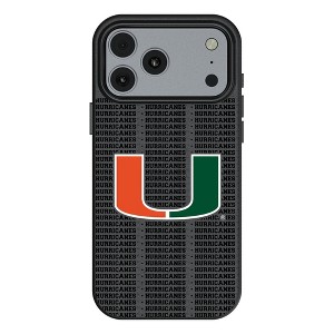 NCAA ACC Universities Text Backdrop MagSafe Compatible Cell Phone Case for Apple iPhone 17 Series - 1 of 4